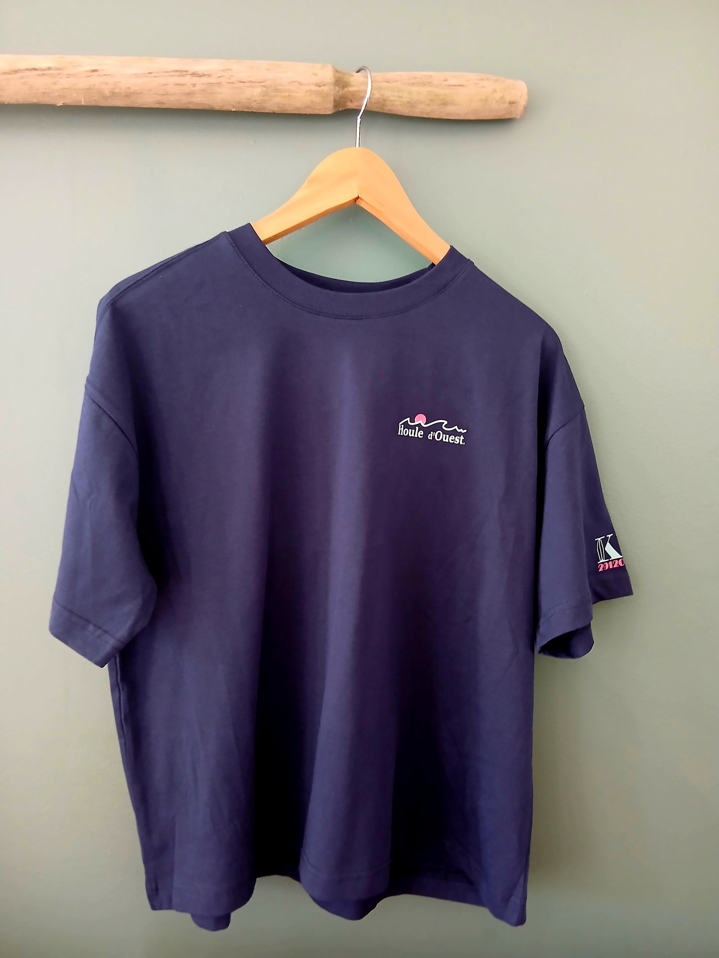 T-shirt oversize "Fish flower"